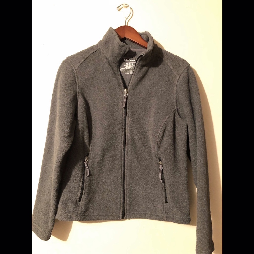 LL Bean W XS fleece jacket